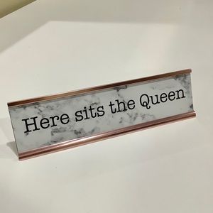 RETRO DESK SIGN